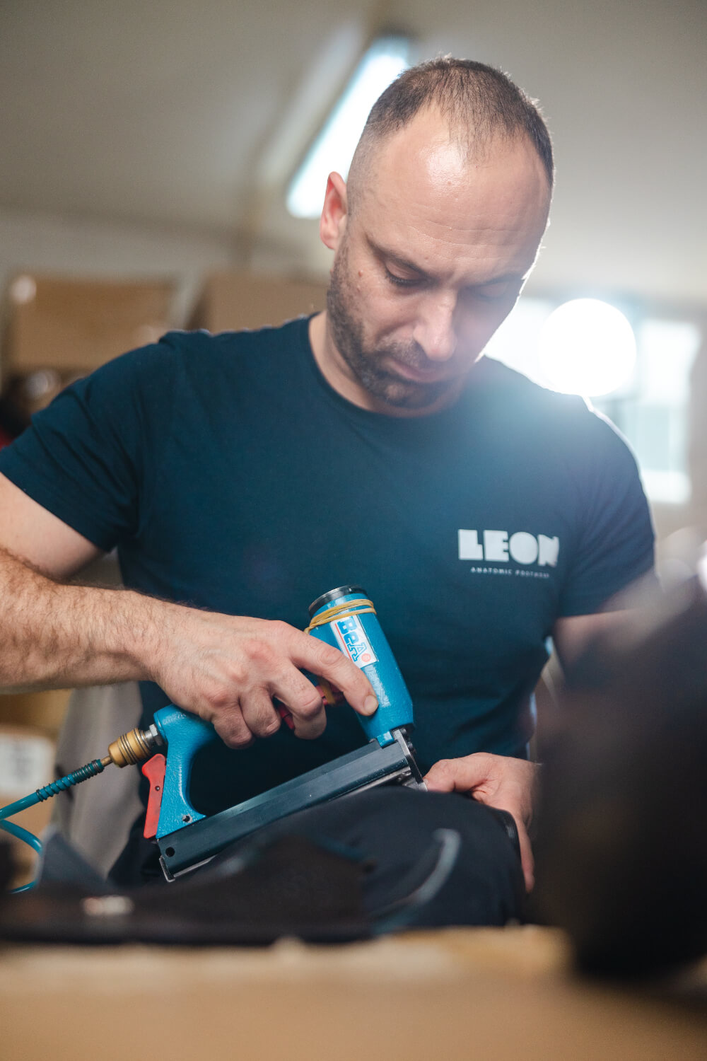 Assembly and stapling